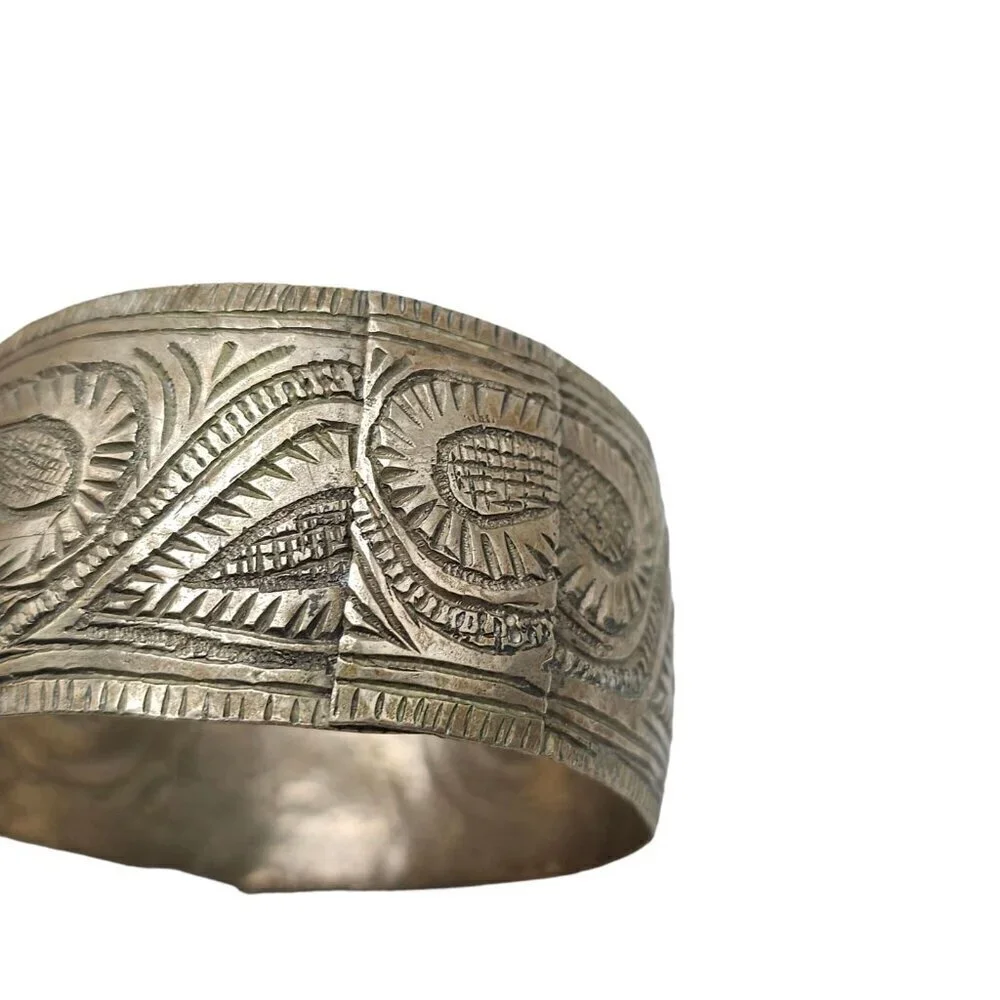 Handmade Berber Bracelet Old Moroccan Bangle Ethnic Tribal African Bracelet